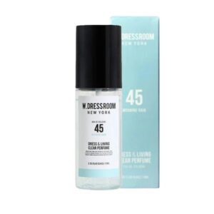 W.DRESSROOM Dress & Living Clear Perfume No. 45 Morning Rain – Spray Aromático para Ropa y Hogar