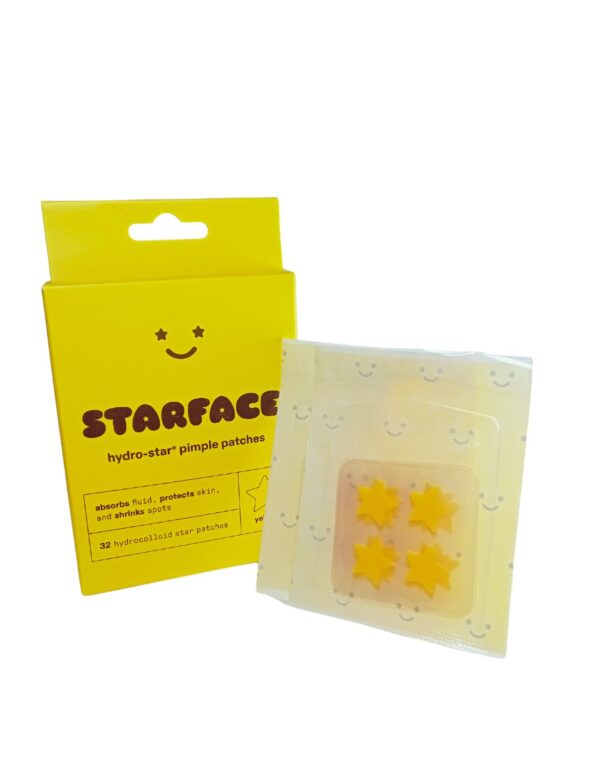STARFACE- Hydro-Star Pimple Patches 32 Hydrocolloid Star Patches - Imagen 2