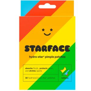 STARFACE- Rainbow Star Pimple Patches 32 stars