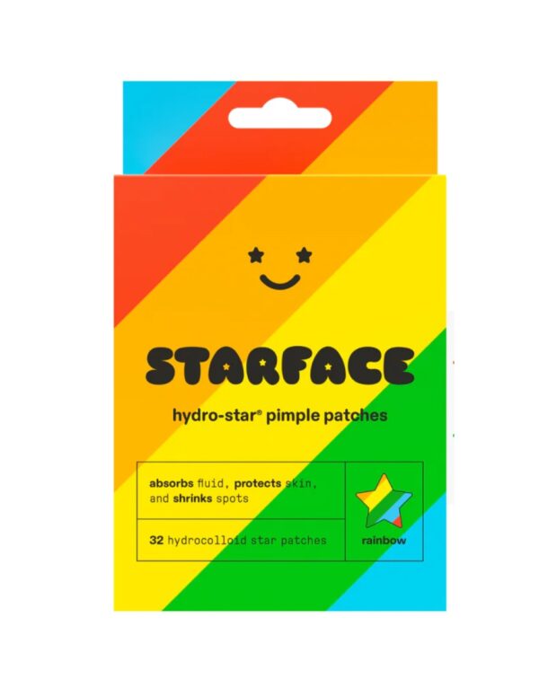 STARFACE- Rainbow Star Pimple Patches 32 stars