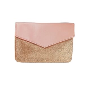 IPSY- Cosmetiquera Sencilla Dorada Brillosa