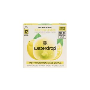Waterdrop Microdrink Iced Tea Lemon – Hidratación refrescante sin azúcar