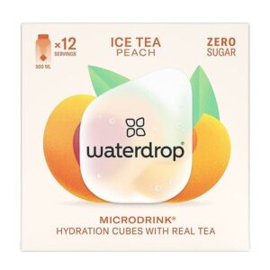 Waterdrop Microdrink Iced Tea Peach – Refrescante sabor durazno sin azúcar